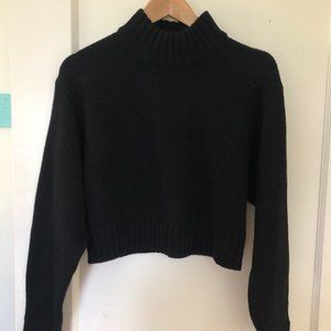 Wilfred Free (Aritzia) Heinen Sweater, Black, Size Small